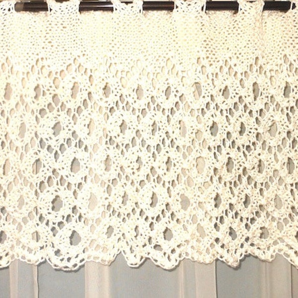 Pdf ENGLISH LACE Knitted Valance Pattern