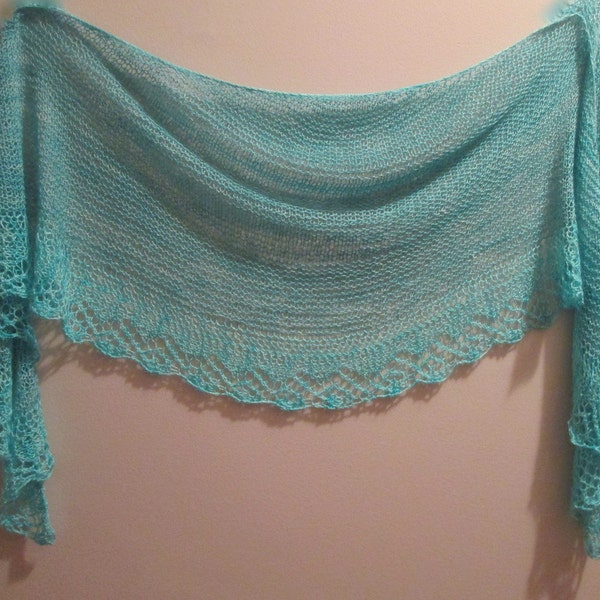 CRESCENDO Shawlette Pattern