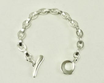 Classic Link Silver Bracelet - B0231