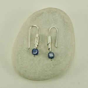 Sterling Twists with Kyanite Earrings E3045 image 2