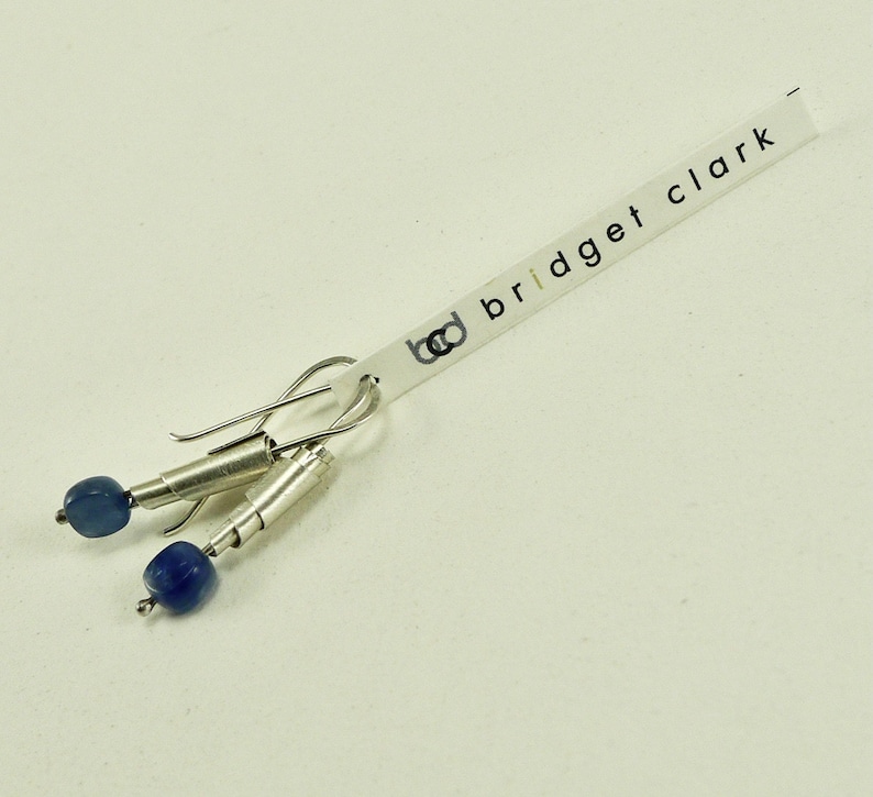 Sterling Twists with Kyanite Earrings E3045 image 4