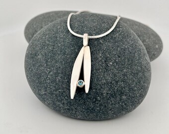 Willow with Iolite Necklace - N1860