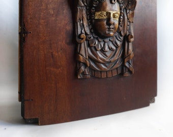 Large carved photo album Old reclaimed wood