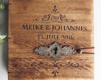 Wedding guest book Sustainable