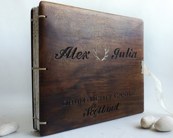 Wedding guest book Sustainable