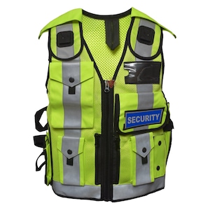 Hi Viz Tactical Vest, Summer Air Ventilation, Security, Dog Handler, Instructor Quality