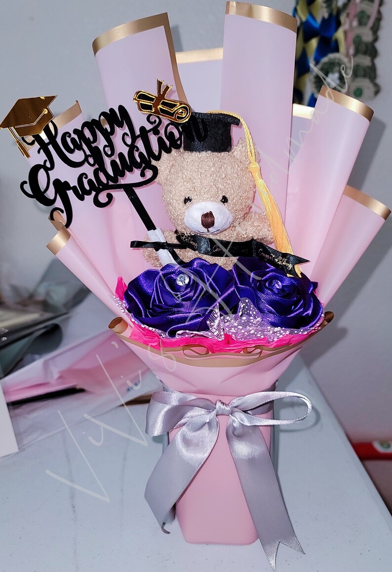 Graduation Teddy Bear Bouquet - Etsy