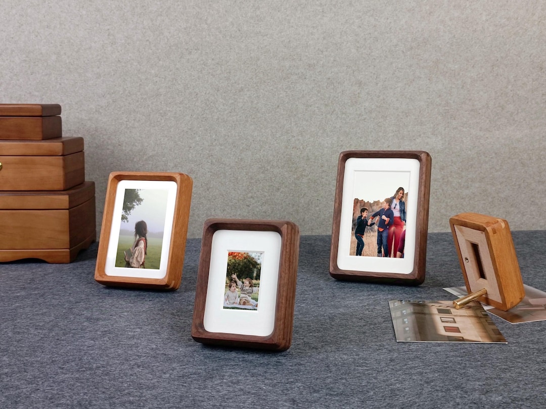 Solid Picture Frame Precious Photo Frame, Solid Wood Photo Frame, Custom Mat Picture Frame ...