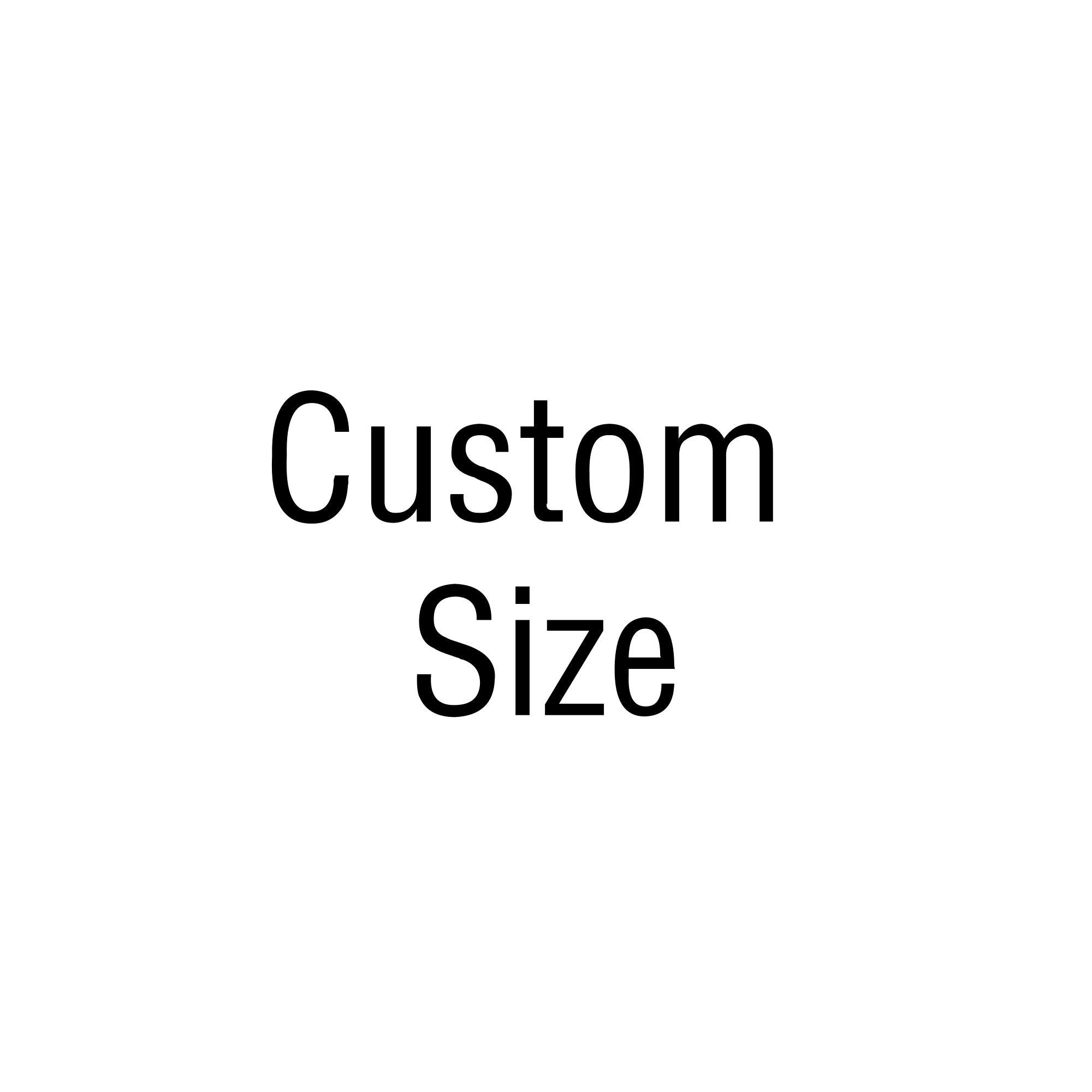 Custom Mat Size | Frame