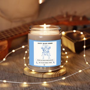The Lovers Tarot Candle Eucalyptus Lavender  Manifestation & Healing  Soy Wax Spiritual Candle Witchy Gift Intention Candle  Self Care