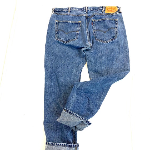 40 Vintage Levi  501 Button fly  jeans size 40 wa… - image 3