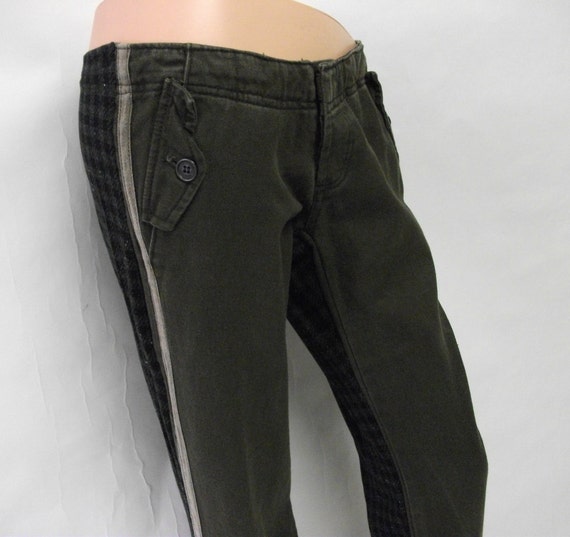 olive drab jeans