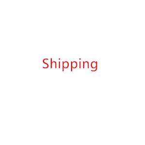 May include: The word "Shipping" in red text on a white background.