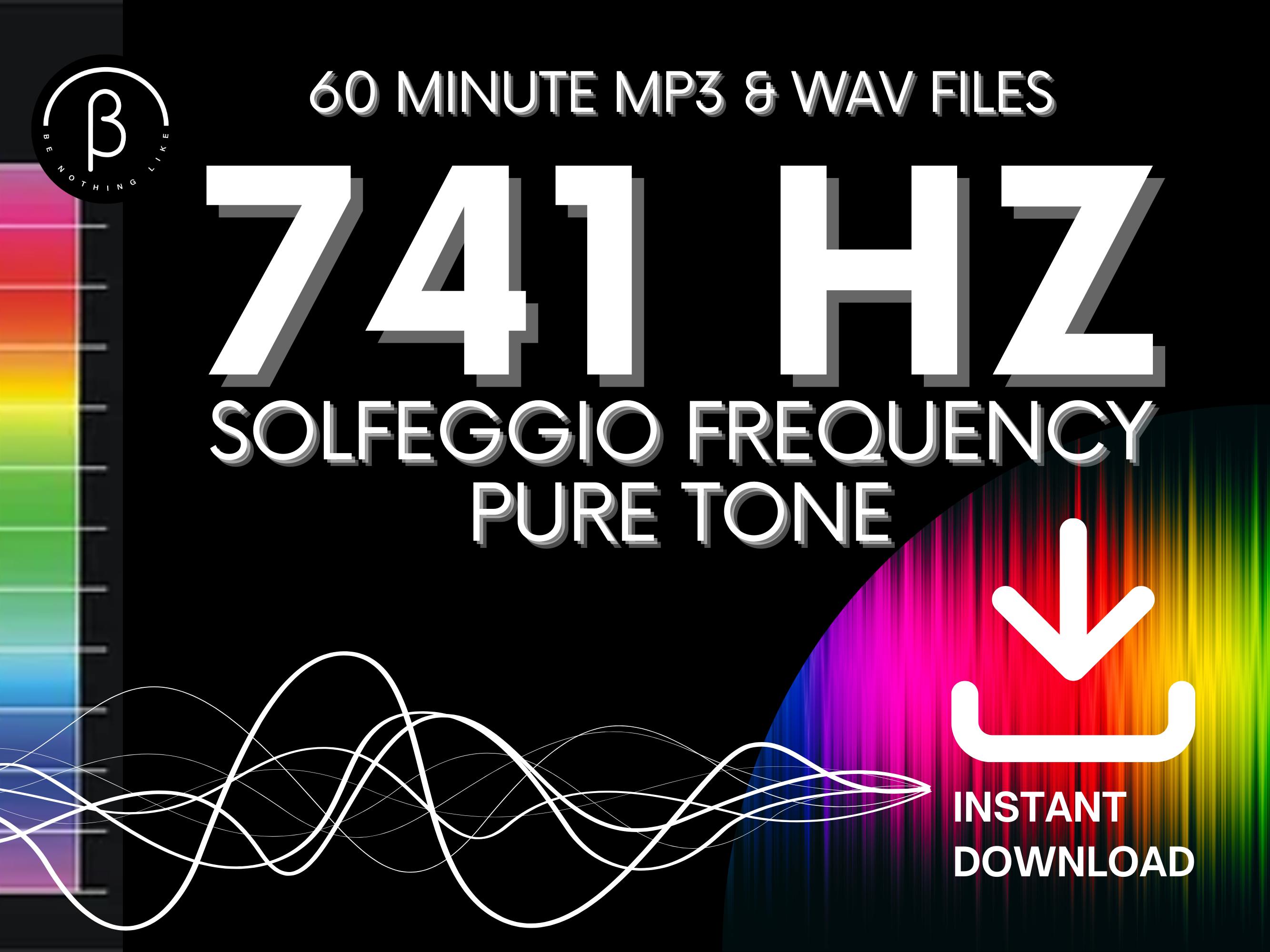 unknown frequency 配布CD-R ヴィジュアル系 741hz Solfeggio Frequency: Healing Pure Tone MP3 + WAV (digital