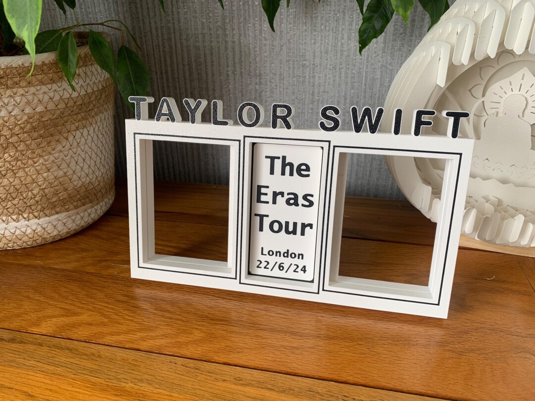 The Eras Tour London Taylor Swift Picture Frame Memorabilia Custom ...