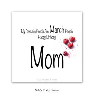 Cartão de Feliz Aniversário para Mãe Digital March, Corações Mamãe Mamãe Mamãe Madrasta Sogra, Para Download, Design Assistido por IA-02
