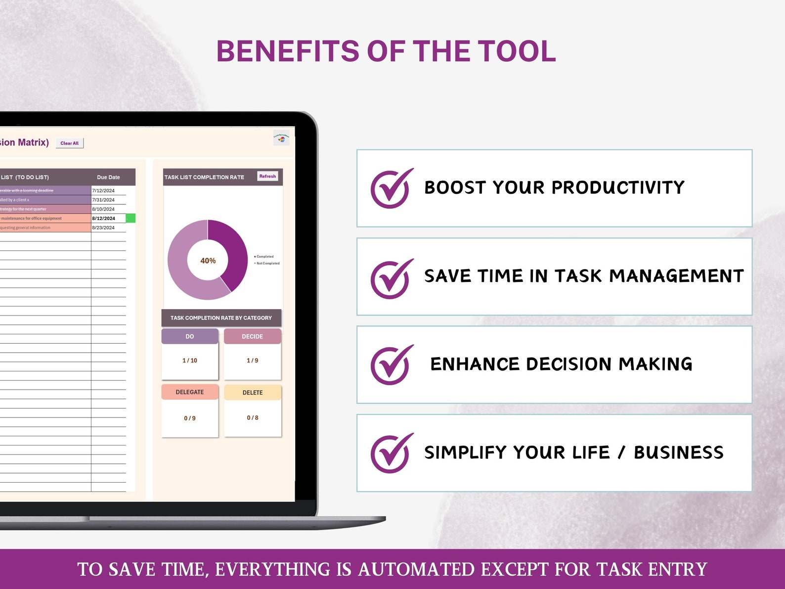 Task Tracker Excel Template by Priority Based Task Management Template ...