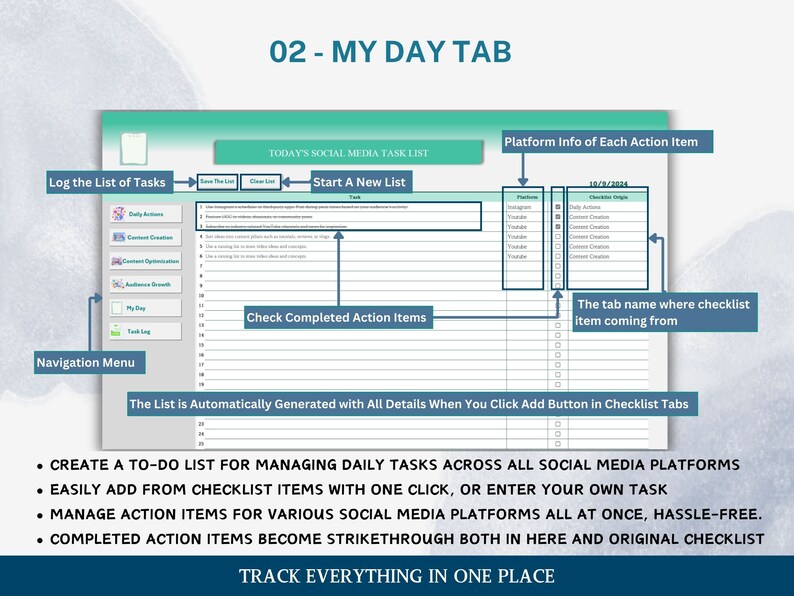 To Do List for Social Media Managers