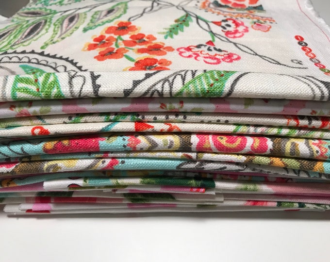 High End Designer Fabrics Home Decor Medium Weight 4 Pounds of Fabric Scraps Remnants - Etsy