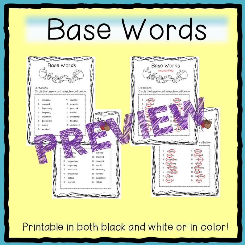 Prefix and Suffix Practice Worksheets | 1st – 5th | Homeschool ...