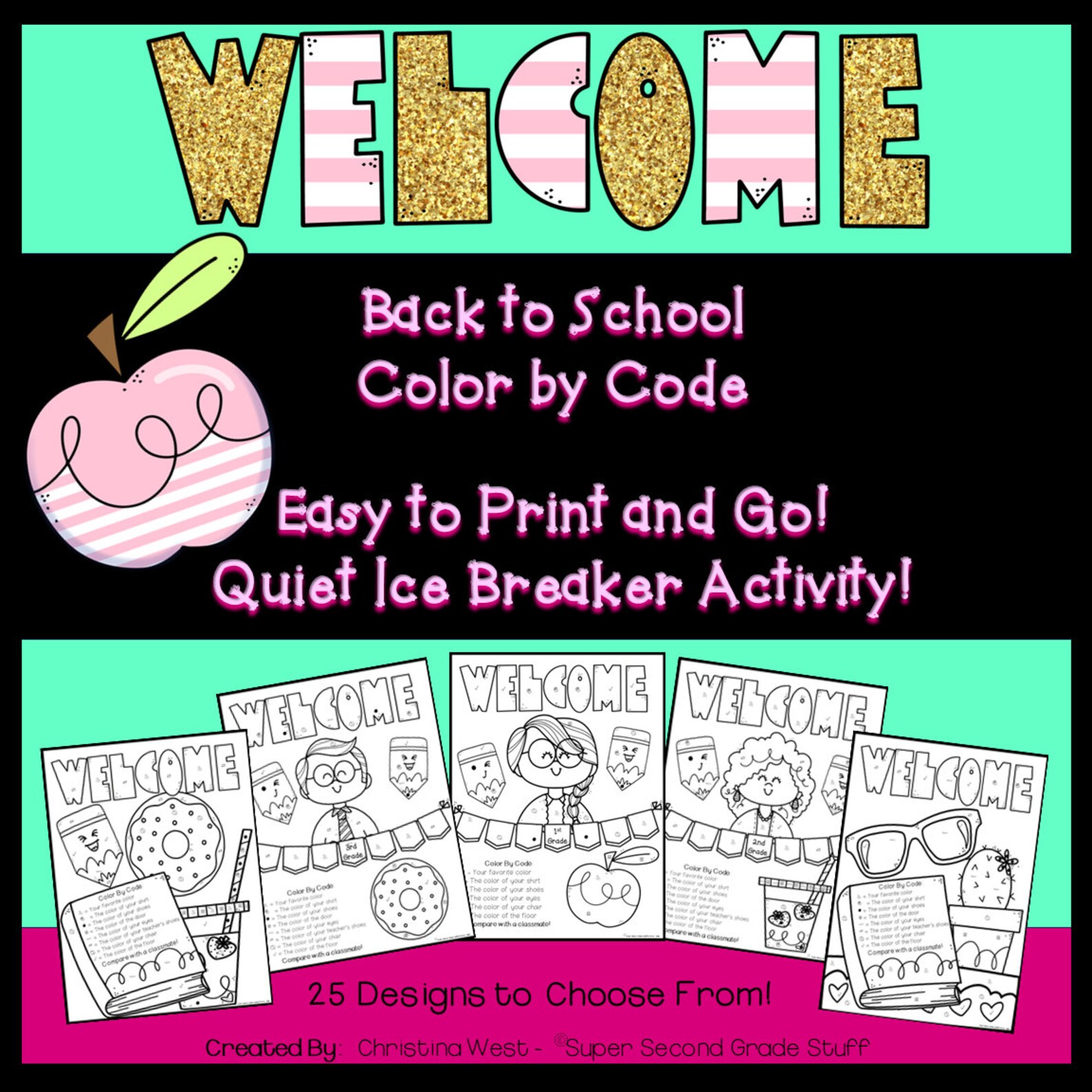 Back to School | Ice Breaker Activity | 1st – 3rd | Homeschool ...