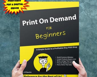 Print on Demand für Anfänger: Druckbare PDF-Anleitung zum Starten Ihres Etsy POD-Shops