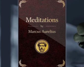 Meditations by Marcus Aurelius | Printable PDF eBook | Digital Download | Public Domain Classic
