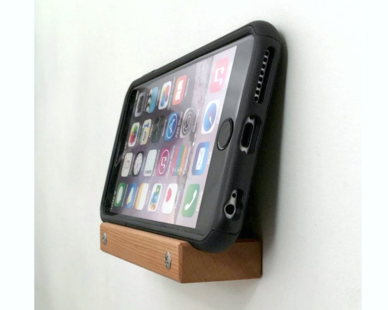Wall Alarm Clock Phone Stand for iPhone X 8 7 and 6 Etsy