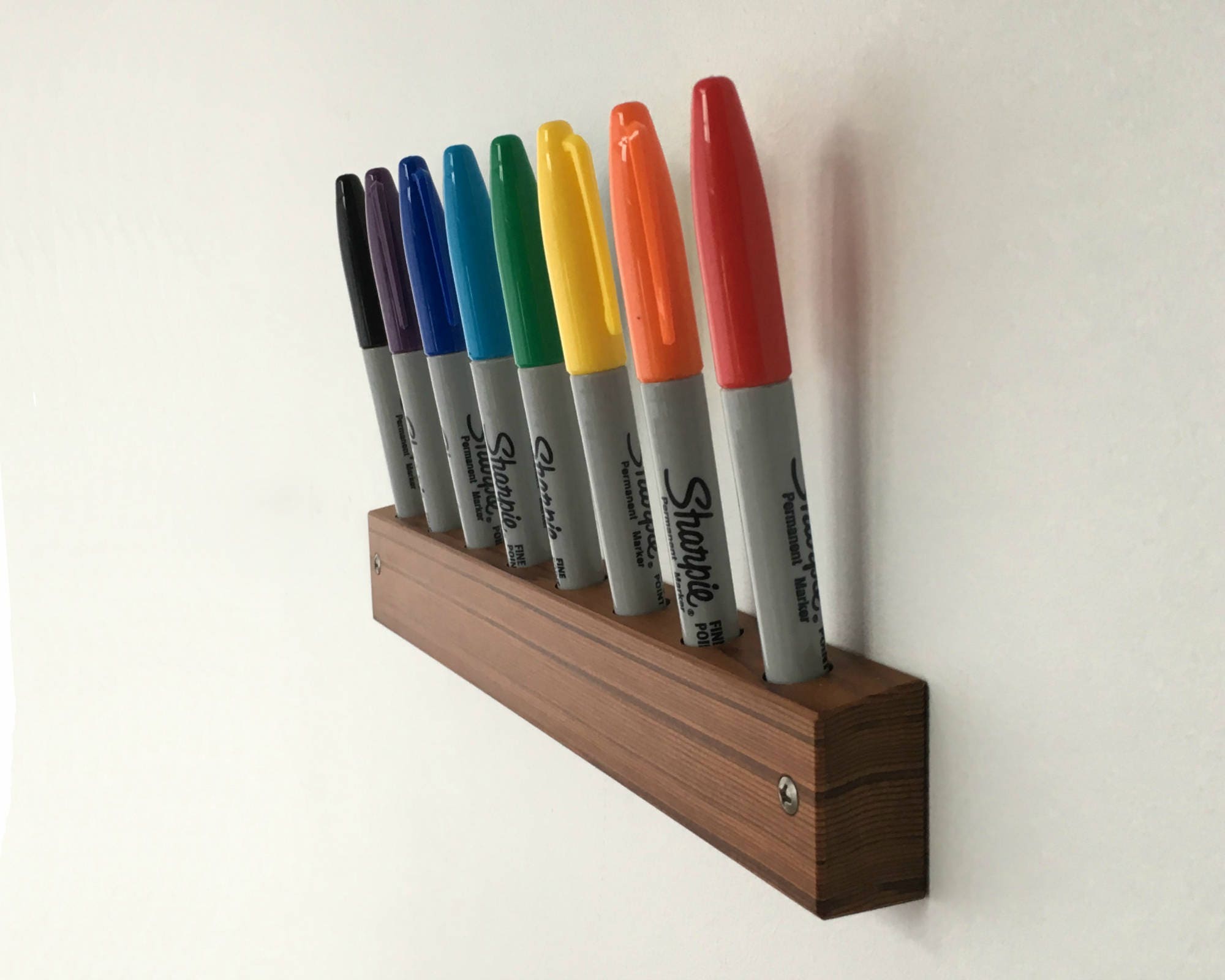 Dry Erase Marker Holder Wall Mount Office Whiteboard Pen Etsy