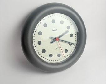 1980年代 BINO グレープラスチック製壁掛け時計 - イタリア - Etsy 日本
