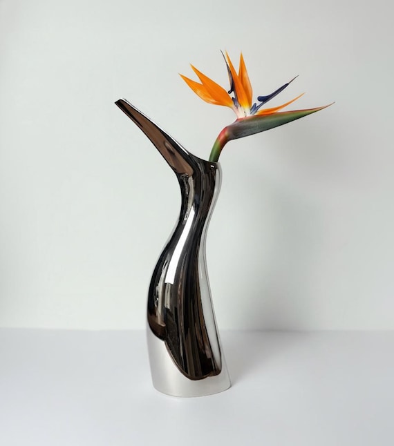 Georg Jensen Madame Ibis Pitcher or Vase Allan Scharff Danish