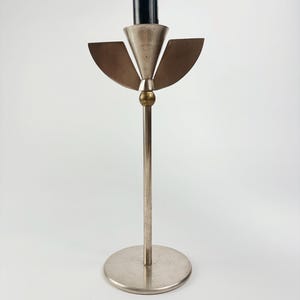 Art Deco Candle Holders – 1930s Vintage Table Decor, Geometric European Design