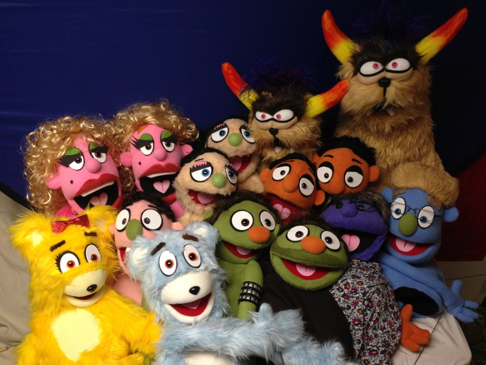 Avenue Q Style Hand Puppets with Rod or Live Hands Etsy