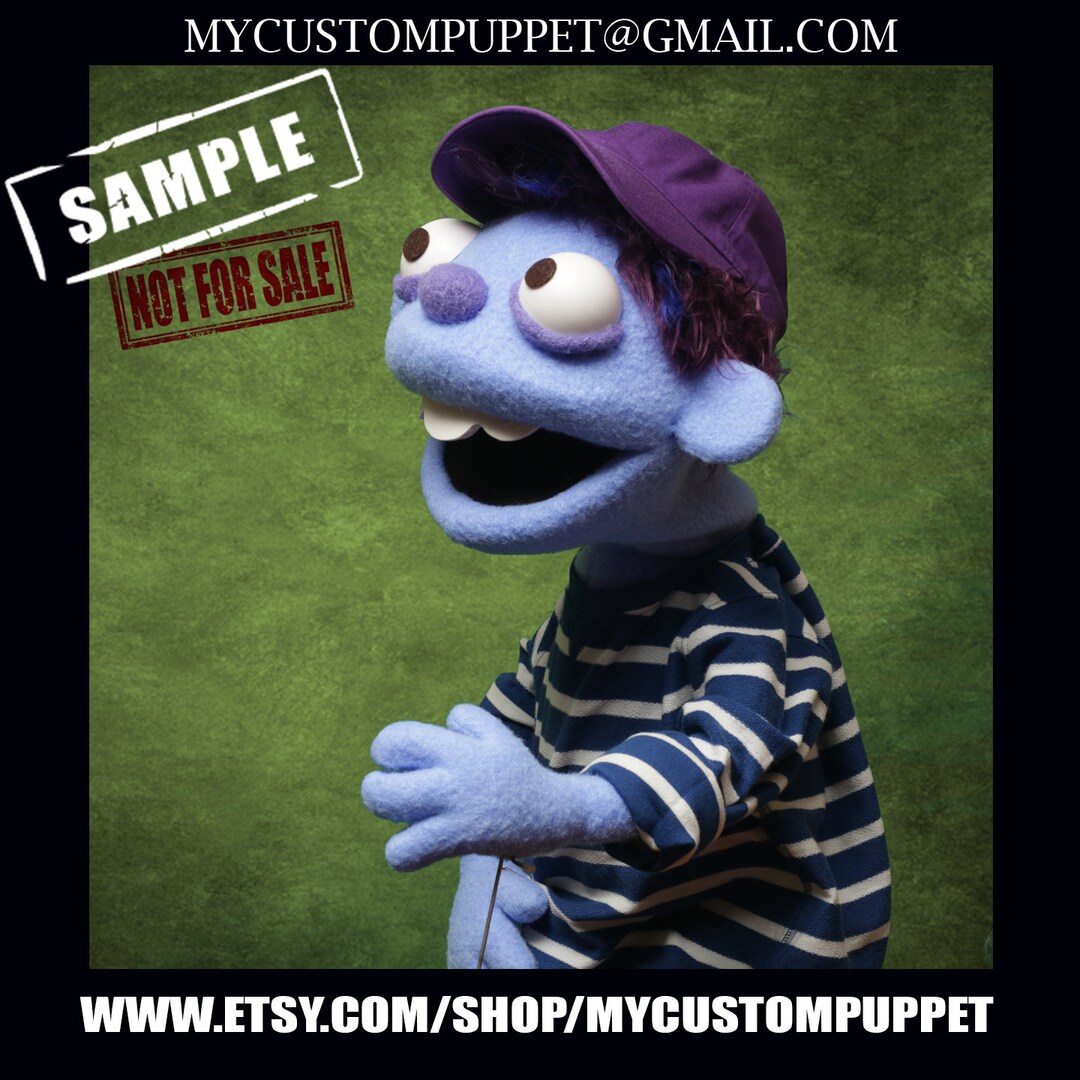 Pro Puppet Maker Professional Rod Hand Puppet Custom Puppet Etsy