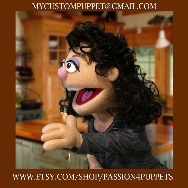 Custom Professional Rod Hand Puppet in Antron Fleece From Your Etsy
