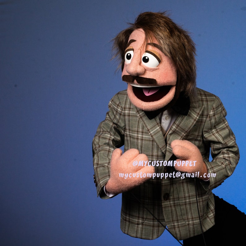 Custom Man Puppet Custom Made Puppets Muppet Professional Custom ...