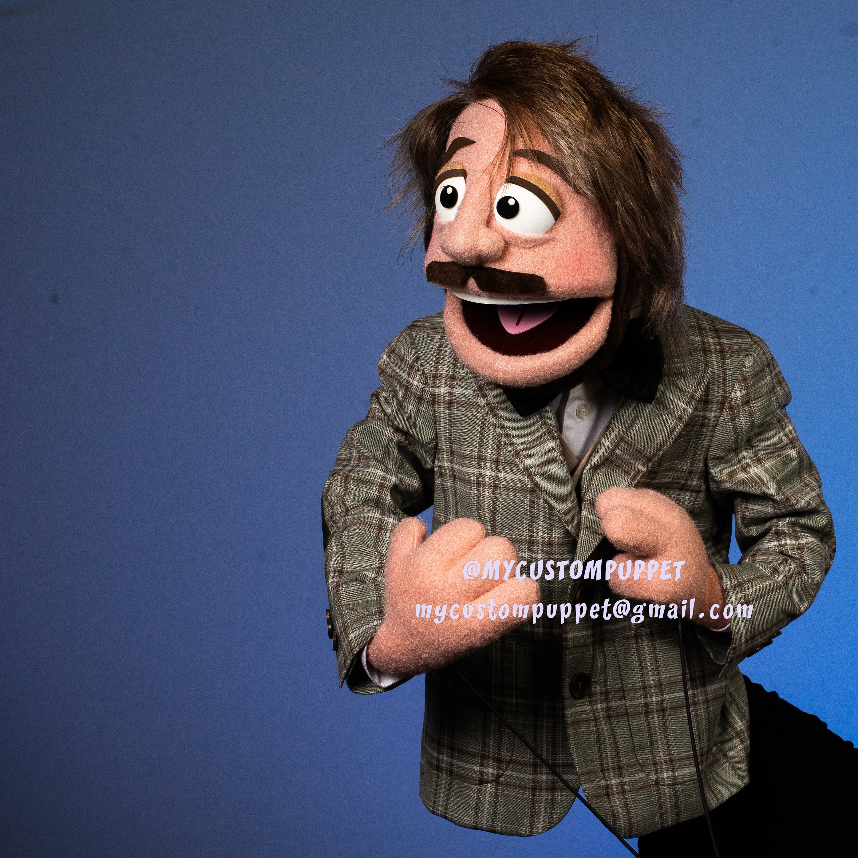 Puppet Looking Custom Man Puppet Custom Made Puppets Muppet Professional Custom ...