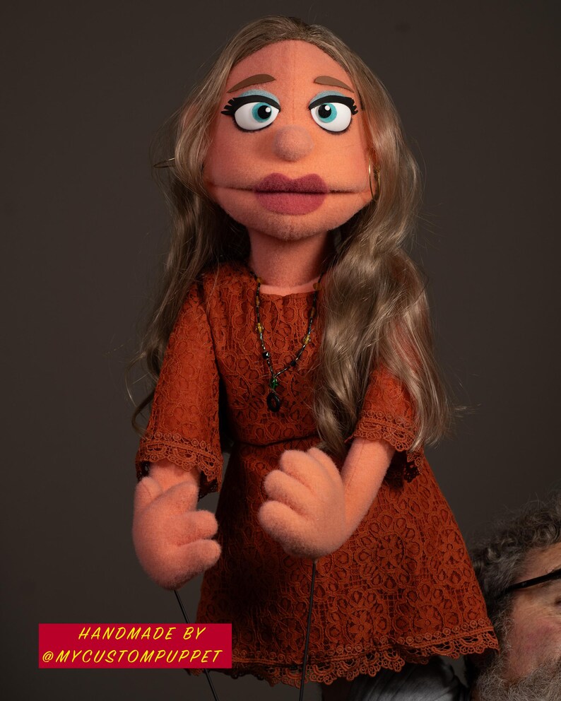 Lace Puppet Custom Handmade Puppet – One-of-a-kind Character Gift for Performers ...