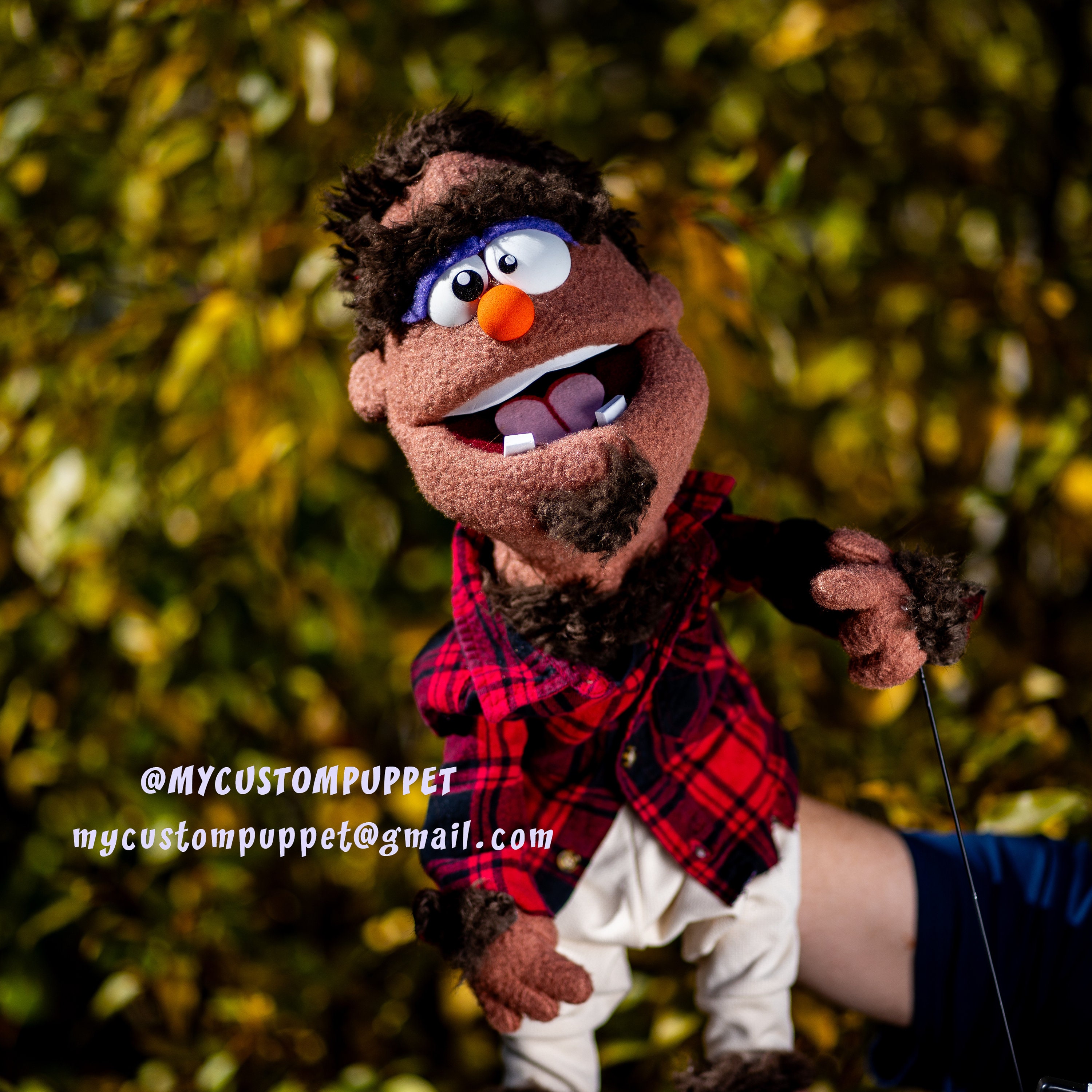 Sample of Our Custom Made Puppets, Big Foot Custom-made Puppet - Etsy
