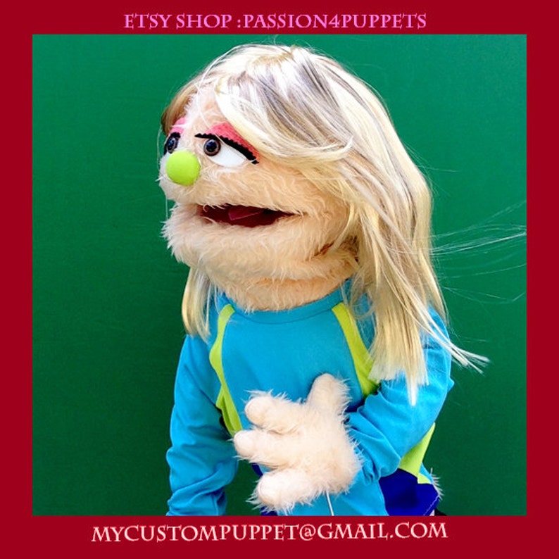 Custom Puppet Avenue Q Style Puppets Hand Puppet Professional Etsy