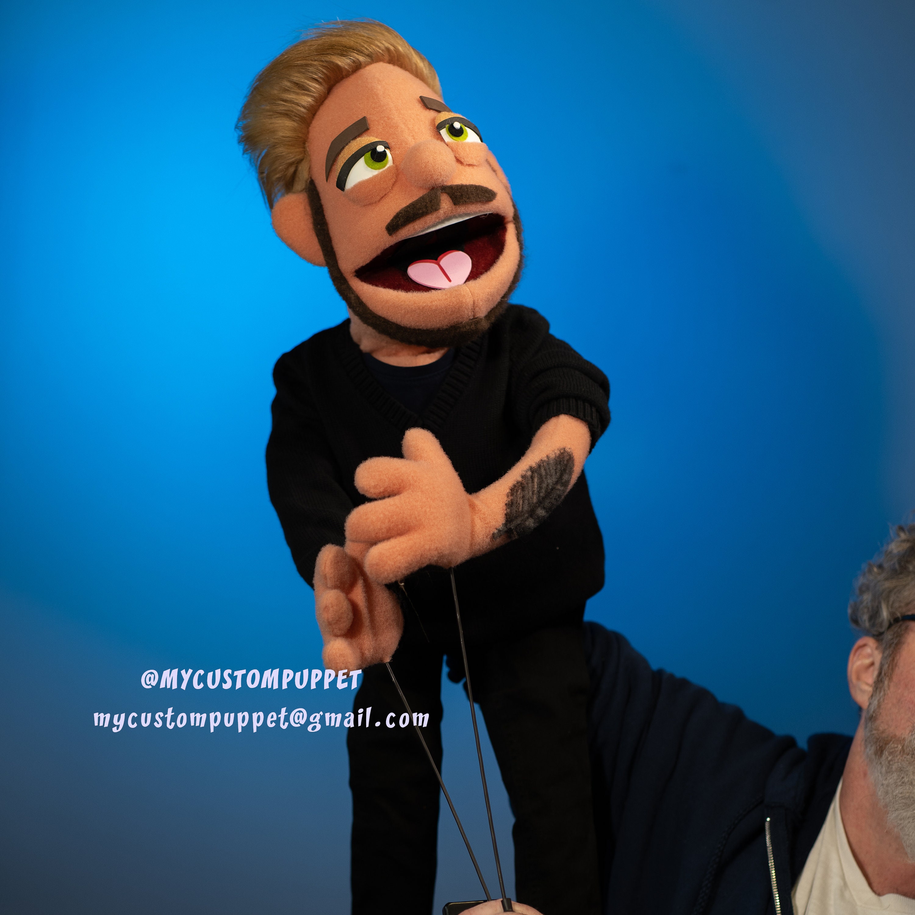 Puppet Looking Custom Made Look a Like Puppet Custom Made Puppets Muppet Professional ...