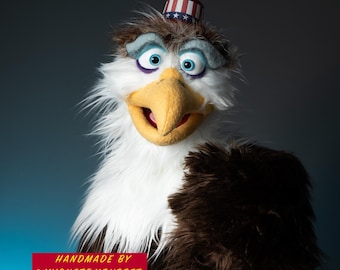 Weißkopfseeadler Puppe – Handgemachte Puppe nach Maß von MyCustomPuppet