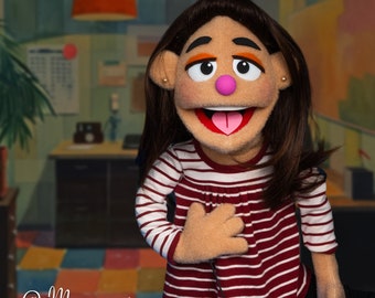 Personalisierte Profi Rod Handpuppe aus Antron Vlies nach Ihrem oder unserem Design! benutzerdefinierte Puppen, Pro Puppen, Porträt Puppen halben Körper