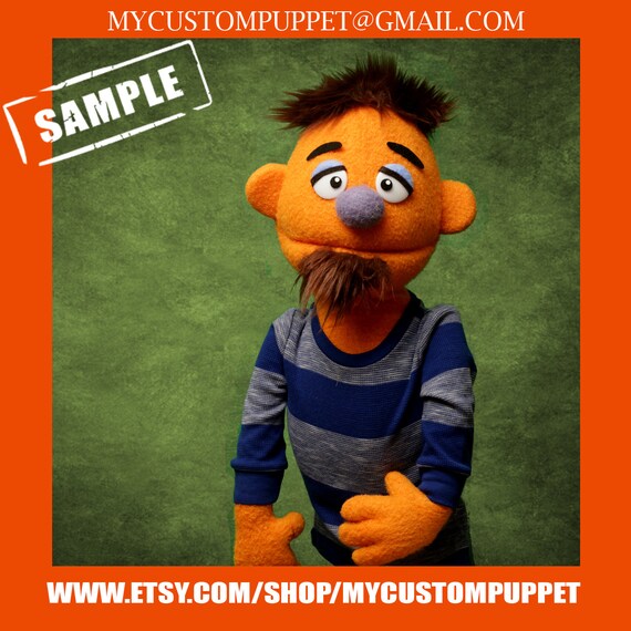 Custom Pro Puppet Makers Muppet Type Portrait Etsy