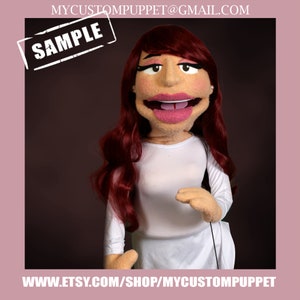 custom made puppet custom made puppets custom made muppet professional custom puppet pro puppet Custom Professional women puppet