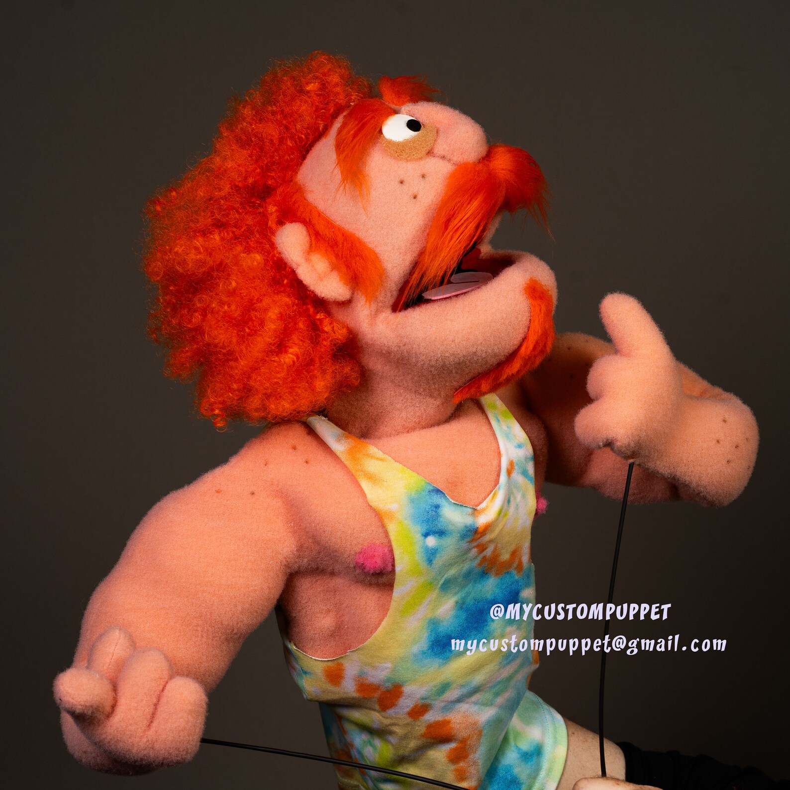 Puppet Looking Custom Made Cartoon Character Puppet Custom Made Puppets Muppet ...