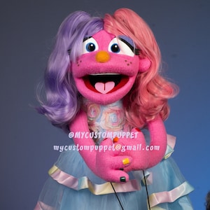 kukiełka postaci z kreskówek na zamówienie kukiełki na zamówienie Muppet Professional kukiełka podobna do profesjonalnej kukiełki wyglądają jak kukiełki