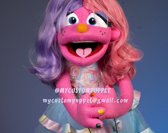 maßgeschneiderte Zeichentrickfigur marionette maßgefertigte Puppen puppet professional Muppet Custom Professionelle Lookalike puppet sieht aus wie puppet