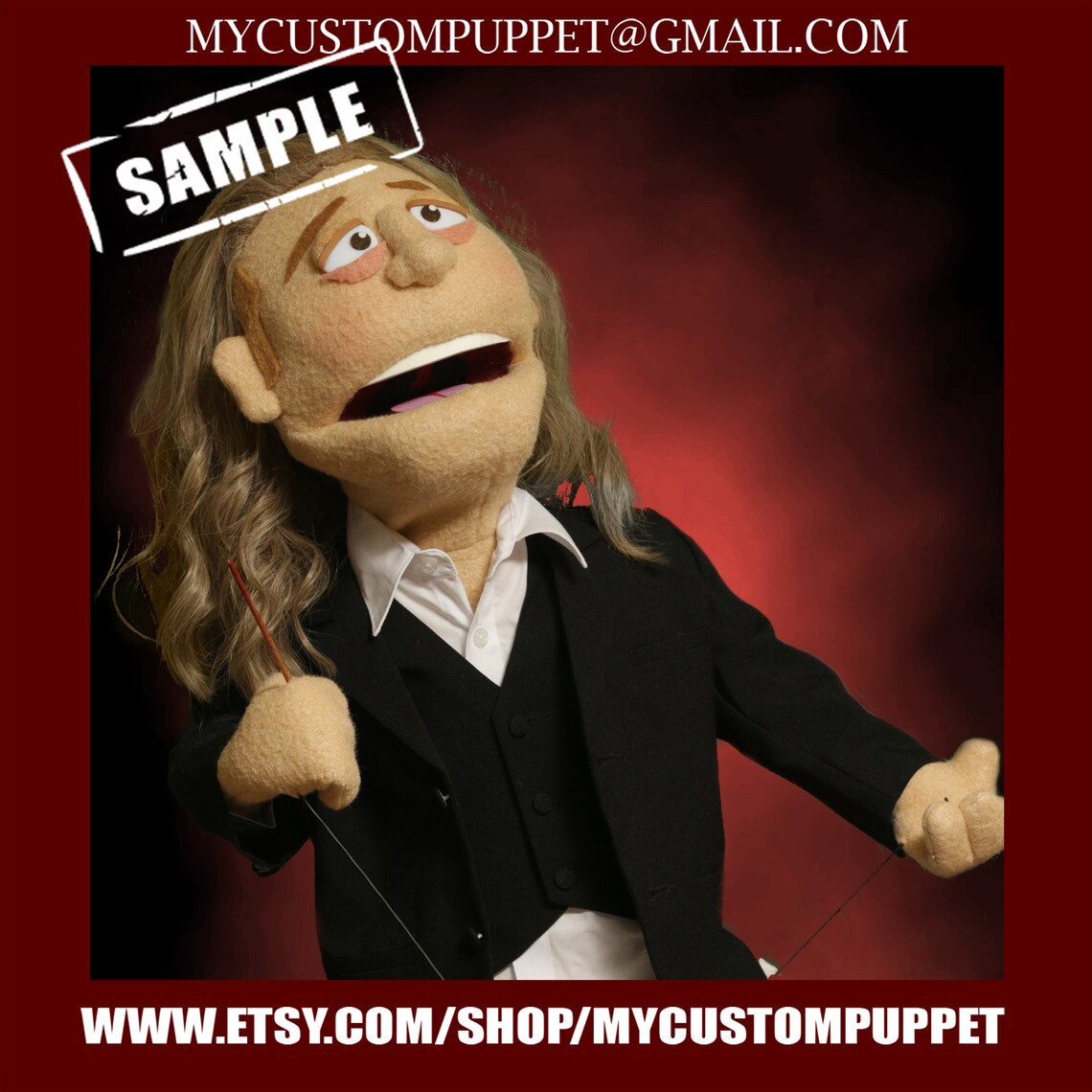 Puppet Maker Custom Made Puppet Custom Puppets Puppet Maker Etsy