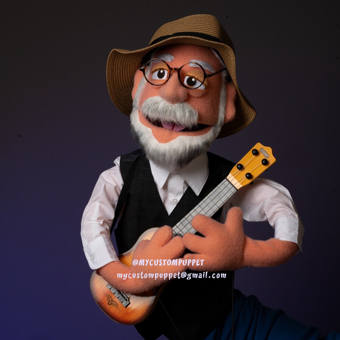 Puppet Professional Male Puppet Rod Hand 